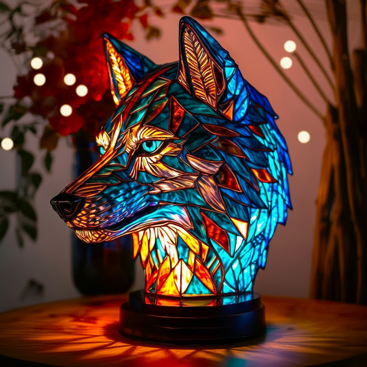 Lampada Lupo Incantevole