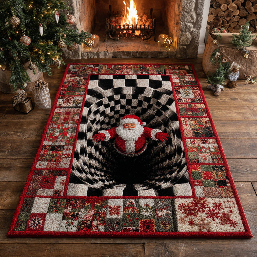 Tappeto Area Babbo Natale Abyss
