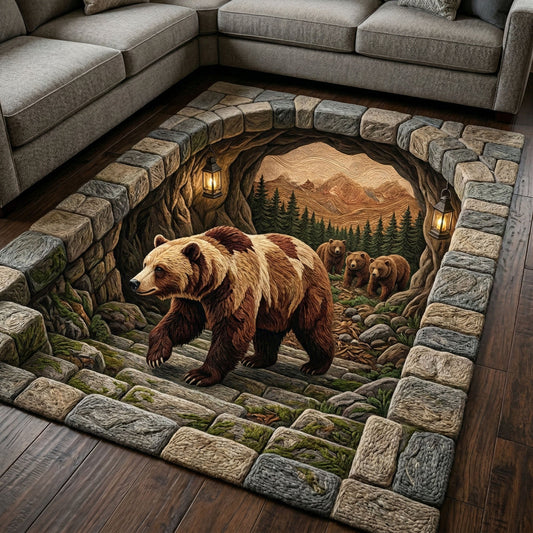 Tappeto Area Alpine Bear