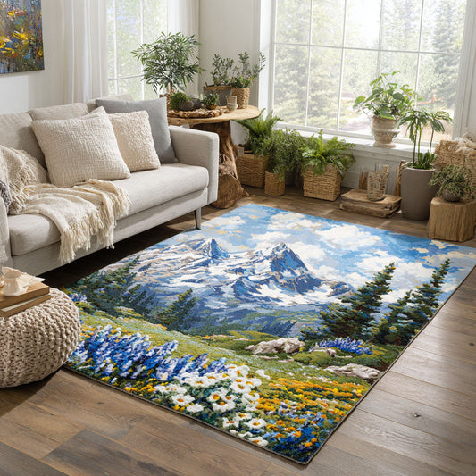 Tappeto Area Alpine Bloom