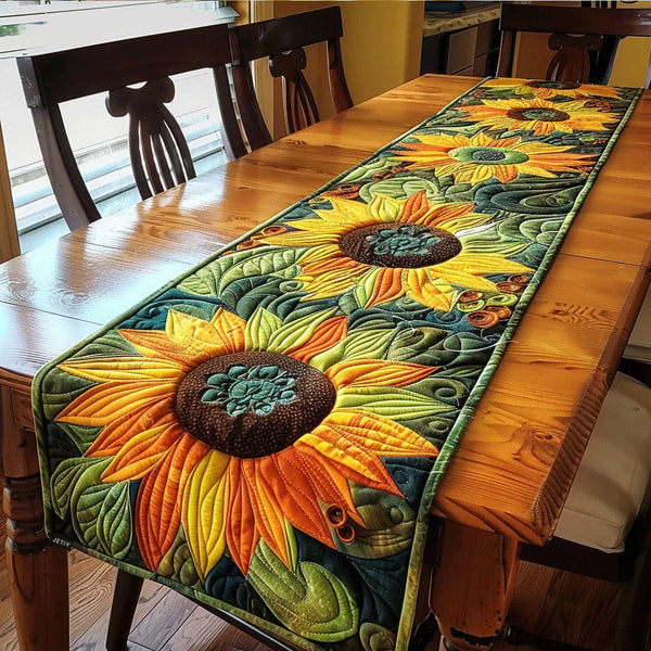 Tovaglietta trapuntata - Giardino di Girasoli