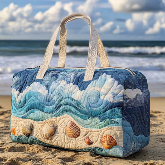 Borsa da viaggio a sacco trapuntata con brezza marina