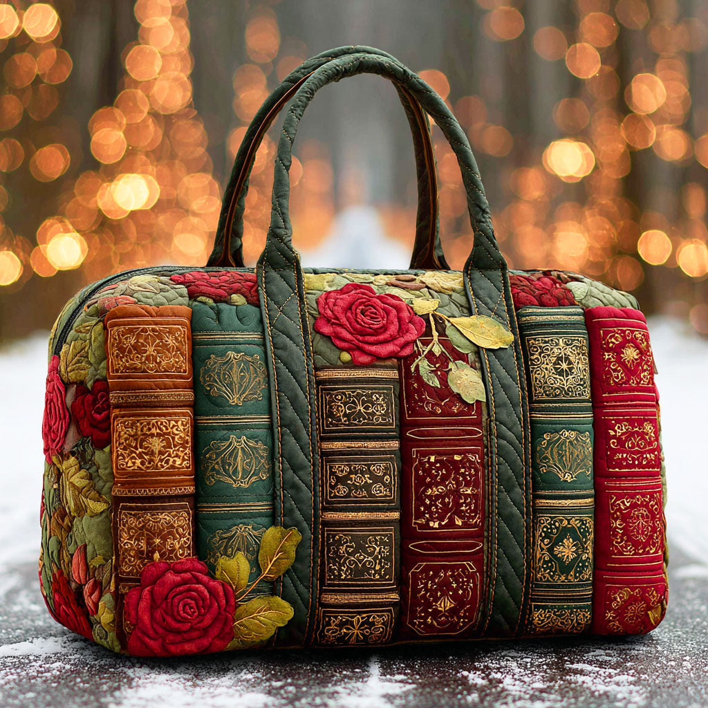 Borsa da viaggio imbottita con libri magici