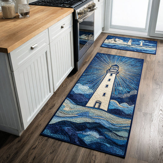 Tappeto da cucina antiscivolo con faro al mattino