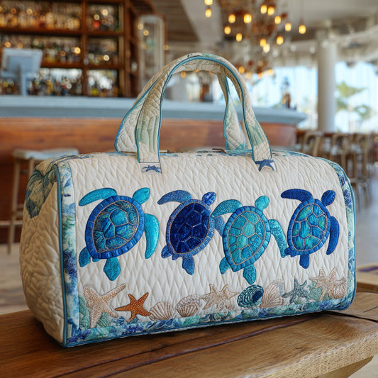 Borsa da viaggio a tracolla con tartaruga oceanica
