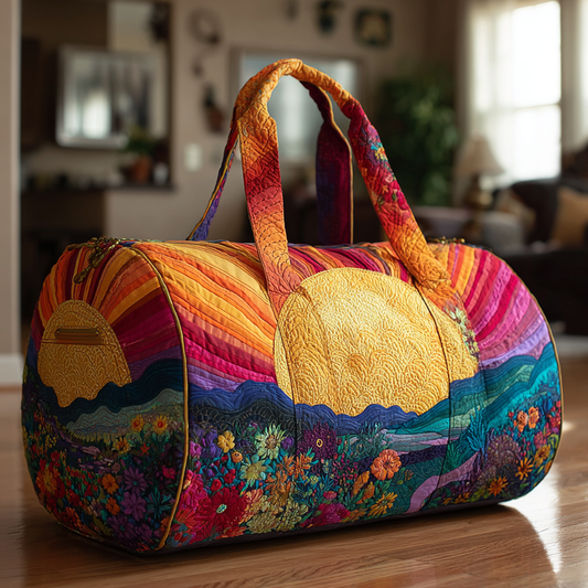 Borsa a tracolla trapuntata con sentiero luminoso