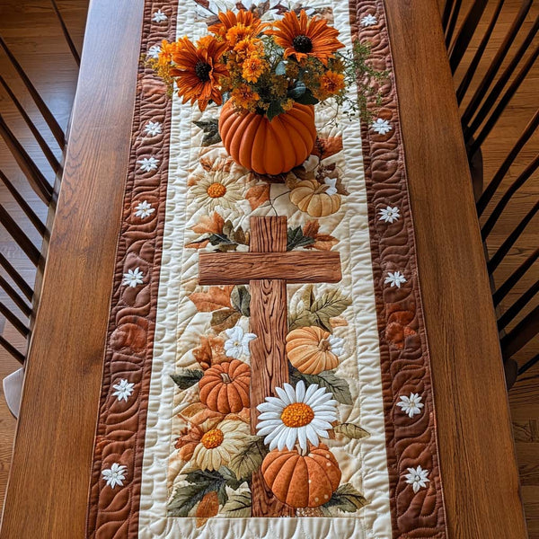 Tovaglietta trapuntata - Abbondanza d'Autunno