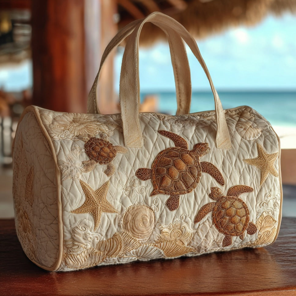 Borsa da viaggio a tracolla con tartaruga marina